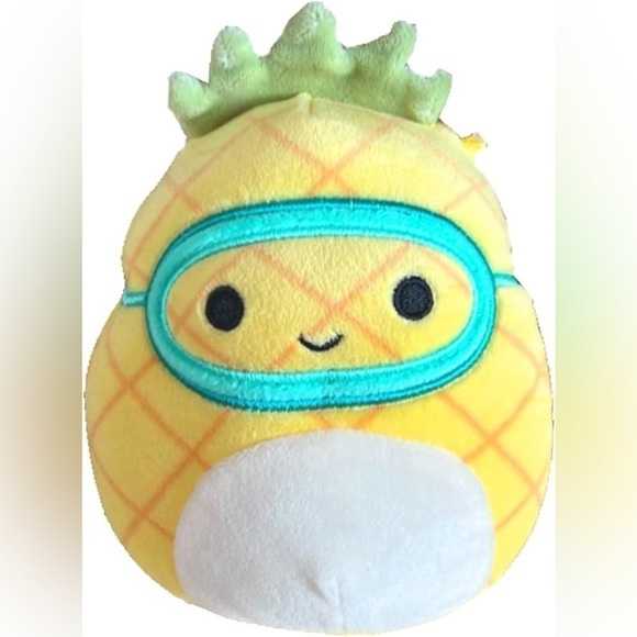 10” Tall 💋 New Kelly Toy Squishmallow Maui The Pineapple, Yellow and Green, 10” - Picture 6 of 10